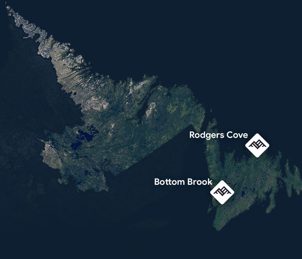 Newfoundland Project Locations